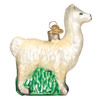 Old World Christmas Llama Holiday Ornament Glass