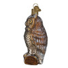 Old World Christmas Vintage Inspired Wise Old Owl Holiday Ornament Glass
