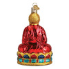 Old World Christmas Buddha Holiday Ornament Glass