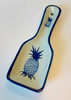 Southern Pineapples Kitchen Spoon Rest Porcelain Blue and White