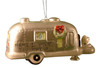 Cape Shore Silver RV Camper Trailer Christmas Ornament Home is Where You Hook Up