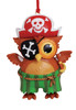 Cape Shore Jolly Ole Matey Pirate Owl Christmas Holiday Ornament