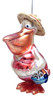 December Diamonds Beach Duck Funny Pelican Swimsuit Christmas Holiday Ornament