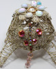 Katherine's Collection Jeweled Glittery Sea Turtle Wire Holiday Ornament