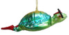 December Diamonds Scuba Sea Turtle Christmas Holiday Ornament Glass