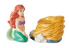 Ariel Sitting on Rock Salt and Pepper Shakers Licensed