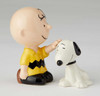 Charlie Brown Petting Snoopy Salt and Pepper Shakers Licensed