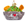 Noble Gems Guacamole Bowl with Chips Christmas Holiday Ornament 4.25 Inches