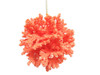 Ocean Coral Orange Ball Christmas Holiday Ornament