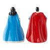 Superman and Wonder Woman Salt and Pepper Shakers Set Licensed