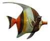 Brown Orange Yellow Fish Wall Decor 12 Inches 12ANGW08A Resin