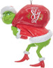 Kurt Adler Sly One Grinch Santa Holiday Ornament