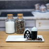 Black and White Farmhouse Barn and Silo Salt and Pepper Shaker Set