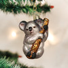 Koala Bear on Tree Branch Christmas Holiday Ornament