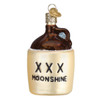 Little Brown Jug of Moonshine Christmas Holiday Ornament