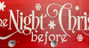 Red 'Twas Night Before Christmas Stocking Hanger 36 Inch Hand Painted Wood Sign