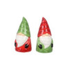 Red and Green Gnomes Christmas Holiday Salt and Pepper Shaker Set