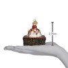 Brownie A La Mode Chocolate Yumminess Christmas Holiday Ornament Blown Glass