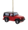 Red All Terrain Sports Utility Vehicle Ceiling Fan Pull or Light Pull Chain