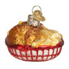 Chicken Basket and Fries Old World Christmas Holiday Ornament Glass