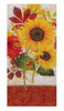 Autumns Garden Sunflower Bouquet Dual Purpose Terry Kitchen Towel