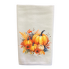 Fabulous Fall Pumpkins Waffle Weave Kitchen Dish Towel