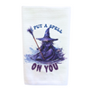 I Put a Spell On You Witch Halloween Waffle Weave Kitchen Dish Towel