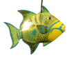 Carribean Sea Hanging Tropical Trigger Fish Ornament  4 Inch 4ORN20