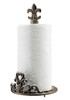 Elegant Fleur de lis Kitchen Countertop Paper Towel Holder