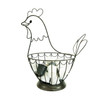 Bronze Shaped Hen House Antiqued Kitchen Counter Coffee Pod Keeper Holder