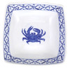 Chesapeake Maryland Blue and White Crab Porcelain Serving Bowls Set of 2