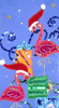 Velvet Tropical Beach Pink Flamingo Presents Christmas Stocking