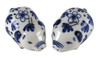 Porcelain Pig Piggy Salt and Pepper Shakers