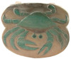 Chesapeake Bay Blue Crab Child Wooden Whitewashed Step Stool 10 Inch