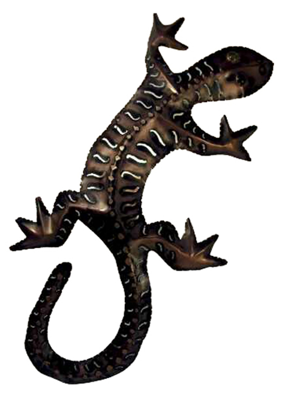 Gecko Lizard Wall Sconce Electric Light Metal Laser Cut ...