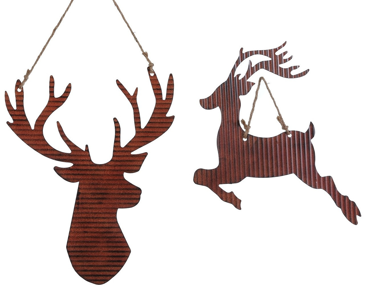 metal deer head cutout