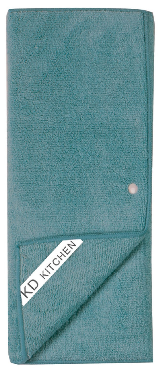 Aqua Haze Teal Blue Kitchen Dish Drying Mat Mary B Decorative Art