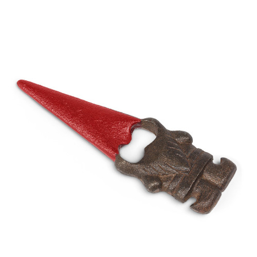 Gnome Shaped Bottle Opener Hand Held Cast Iron