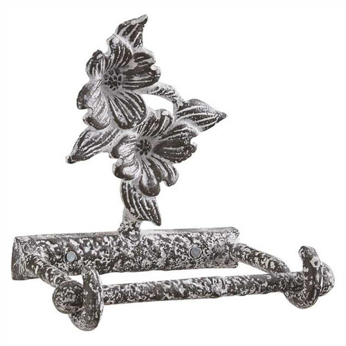 Park Designs Flowering Dogwood Blooms Toilet Tissue Paper Holder Metal