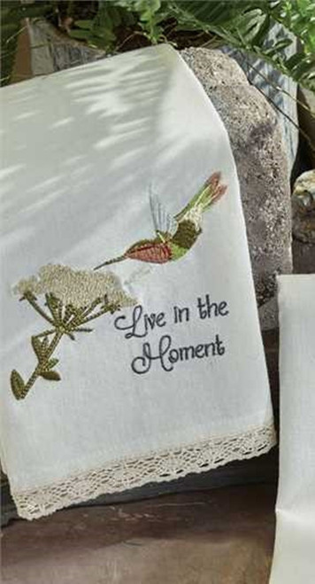 embroidered dish towels