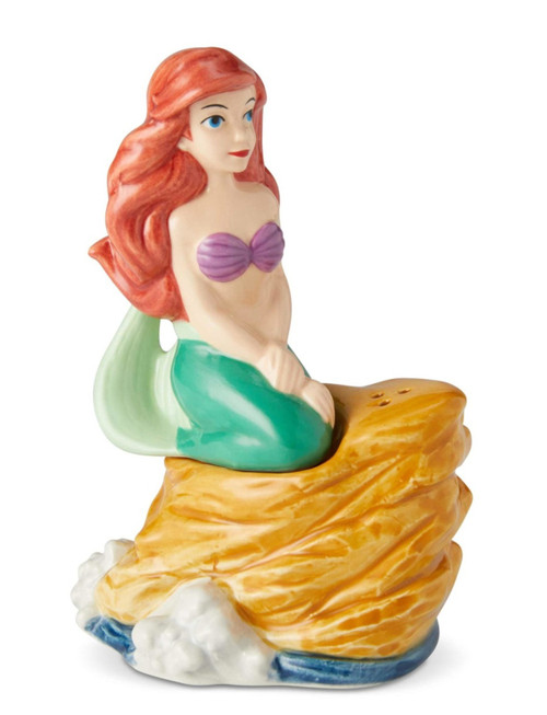 Ariel Sitting on Rock Salt and Pepper Shakers Licensed