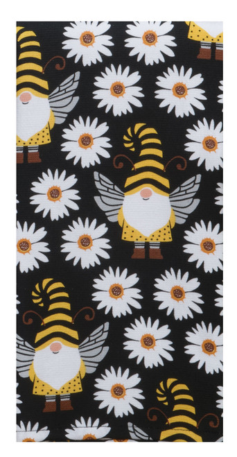 Daisy Gnome Save the Gnomes Dual Purpose Kitchen Terry Towel