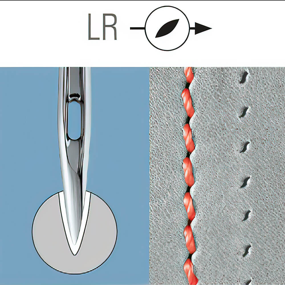 thumbnail image 2 of 20x Groz-Beckert 332LL 29X4NTW DIX4 Leather Needles – Fits Singer 29-4 / 29K Sewing Machines 2 of 6