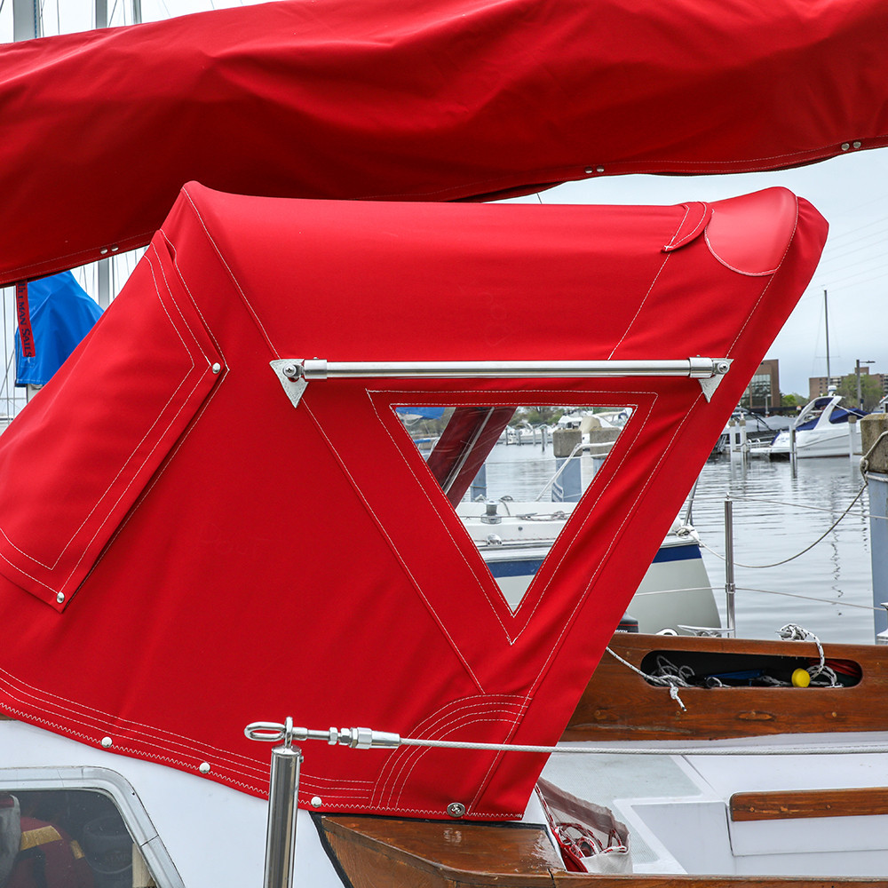 Grab Rail Kit 1" Stainless Steel Tubing With Sliding Side Mounts Sailrite