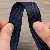 Navy Polyester Webbing