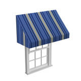 Sattler® Stripes Blue Lagoon 47" Awning Fabric (320409)