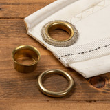 #6 - 7/8" Brass Round Ring