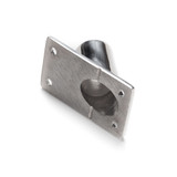 45 Degree Rectangle Base 7/8" Stainless Steel