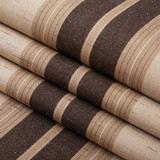 Sunbrella® Awning Stripe 4776-0000 Chocolate Chip Fancy 46" Fabric