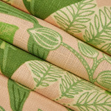 Hilary Farr Designs Leaf Jungle Sorbet 54" Upholstery Fabric